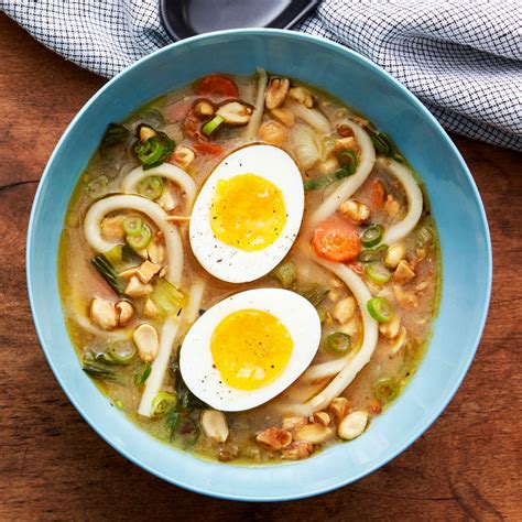 Recipe: Udon Noodle Soup with Miso & Soft-Boiled Eggs - Blue Apron