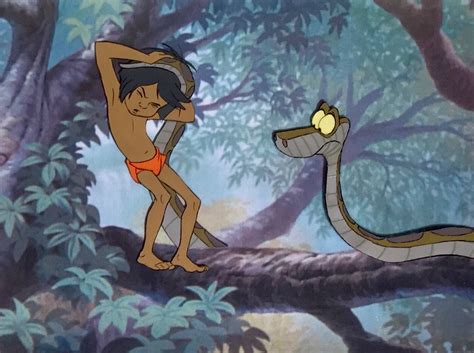 Animation Collection: Original Production Cels of Mowgli and Kaa from ...