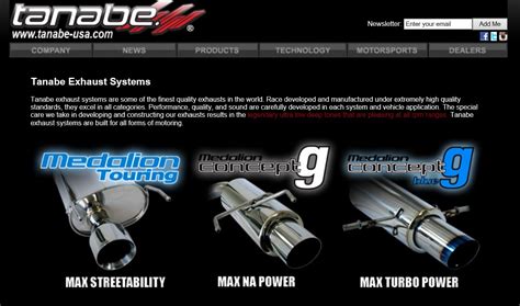 New Tanabe Exhaust Pricing coming 2015… – More Japan Blog