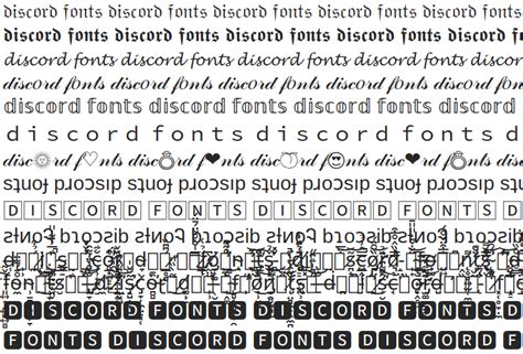 Discord Fonts (𝖈𝖔𝖕𝖞 𝒶𝓃𝒹 𝕡𝕒𝕤𝕥𝕖) ― LingoJam