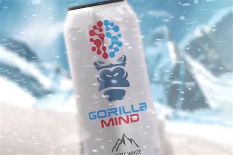 Ingredients and dosages packed into the Gorilla Mind Energy drink