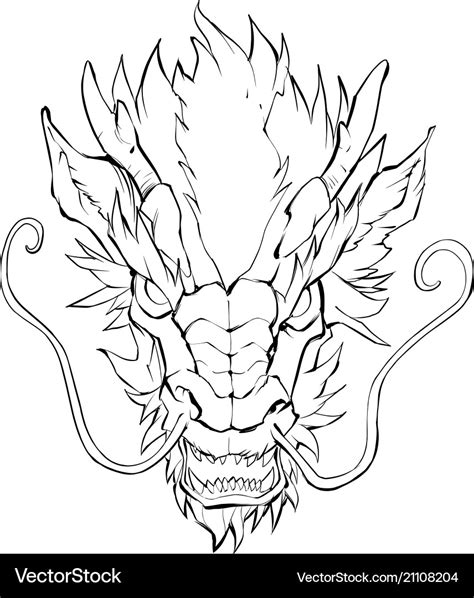 Easy Dragon Drawing Face : Each how to draw a dragon tutorial has easy ...