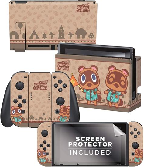 Amazon: Officially licensed Animal Crossing Nintendo Switch skins ...