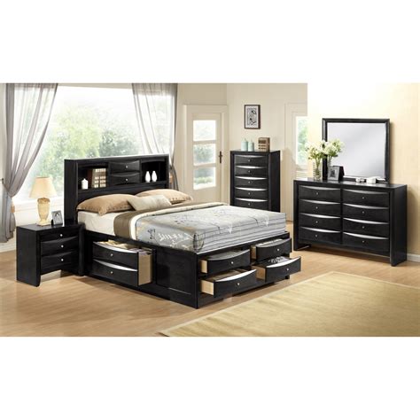 Crown Mark Emily King Bedroom Group | Value City Furniture | Bedroom Group