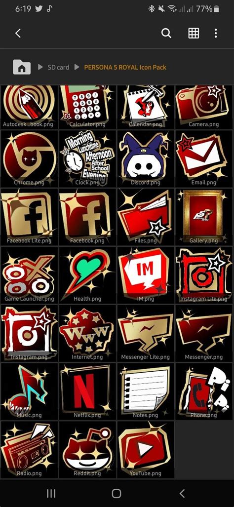 PERSONA 5 ROYAL Icon Pack (Almost done..): Persona5 | Persona 5 ...