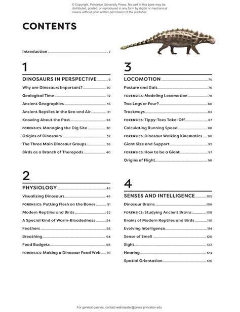 Dinosaur Behavior | Princeton University Press