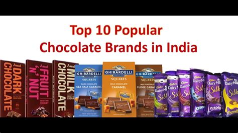 Top 10 Popular Chocolate Brands in India 2020 | Best Chocolates Ever ...