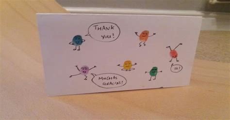 20++ Ideas of Thank You Card for Kids