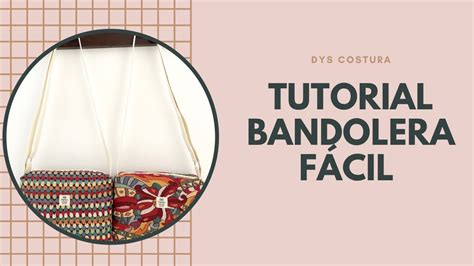 TUTORIAL BANDOLERA SUPER FACIL♥️ - YouTube