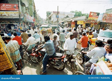 Traffic jam in India editorial photo. Image of congestion - 23613186