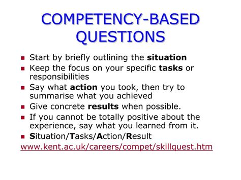 Competency Based Interview Questions Examples Problem Solving - Riset