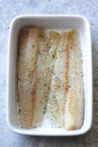 Baked Pollock with Lemon Garlic Butter - The Top Meal