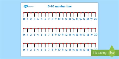 Number Line to 20 | K-3 Math Resources | Twinkl Canada