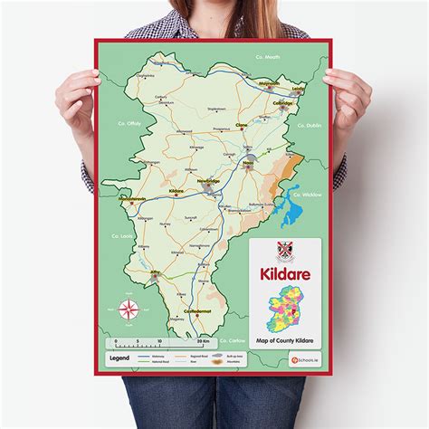 Kildare County Map | 4schools.ie