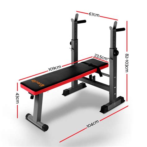 Everfit Multi-Station Weight Bench Press Weights Equipment Fitness Home ...