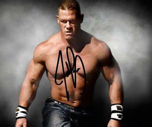 JOHN CENA SIGNED PHOTO 8X10 RP AUTOGRAPHED WRESTLING WWE