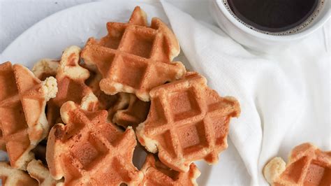 Belgian Waffle Cookies Recipe