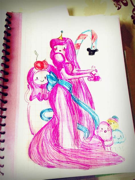 Princess Bubblegum and Candy people by cocobeanchowder on DeviantArt