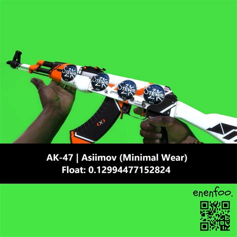 (STICKERS WORTH $30+) AK-47 ASIIMOV MW MINIMAL WEAR AK47 ASSIMOV CSGO ...