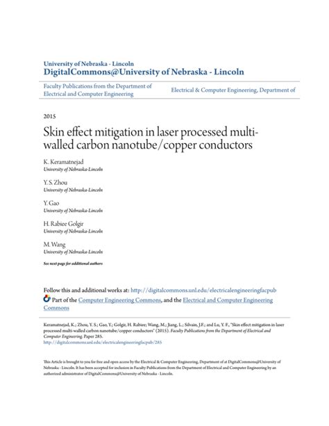 Skin effect mitigation in laser processed multi