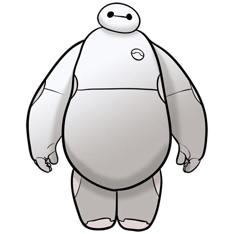 Learn how to draw Baymax - EASY TO DRAW EVERYTHING