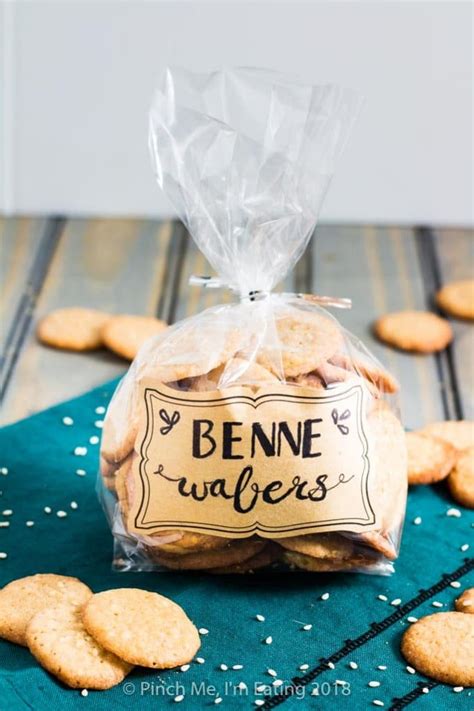 Benne Wafers - Charleston's Classic Sesame Seed Cookies - Pinch me, I'm ...