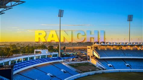 JSCA CRICKET STADIUM RANCHI | Ind vs Aus | MS DHONI HOME GROUND - YouTube