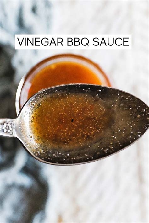 Vinegar Based Carolina BBQ Sauce Recipe - Chef Billy Parisi