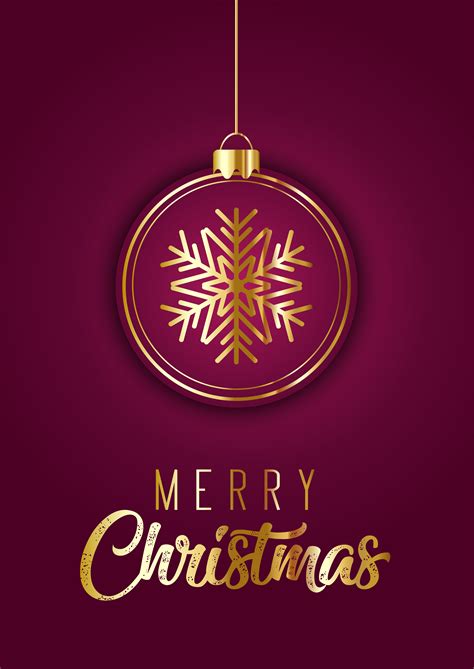 Elegant Christmas card design 267176 Vector Art at Vecteezy