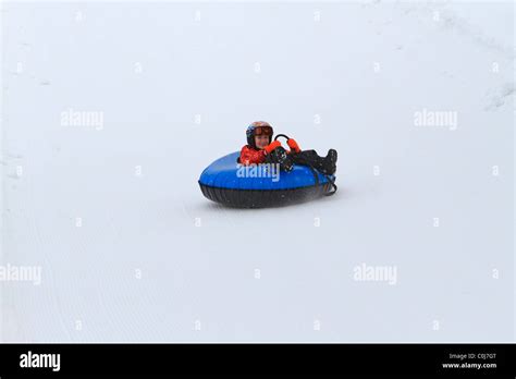 Tubing at Gorgoza Park outside Park City, Utah Stock Photo - Alamy