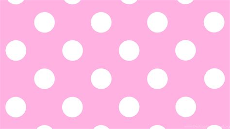 Wallpapers Pink And White Polka Dot Dots Pattern Free Clip Art Desktop ...