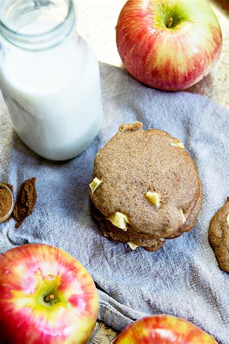 Apple Cinnamon Cookies Recipe - Dine and Dish