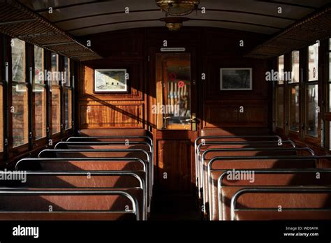 Old fashioned train interior hi-res stock photography and images - Alamy