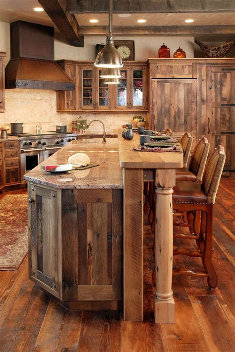 50 Popular Rustic Kitchen Cabinet Should You Love - SWEETYHOMEE