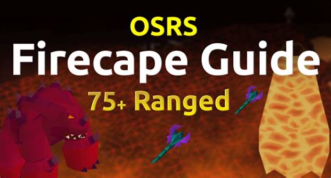 2019 OSRS Fire Cape Guide for 75+ Range | How to kill Jad