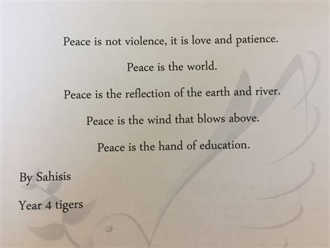 Peace Poem