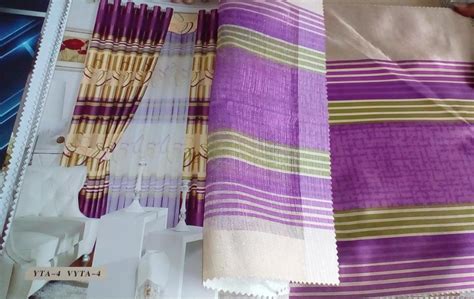 Jual Kain Gorden Motif Garis Blackout GENOA WA 0813 846 44 238