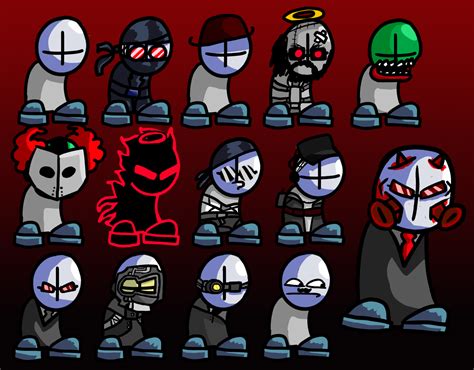 Madness Combat Characters by AlfredAnimates on Newgrounds