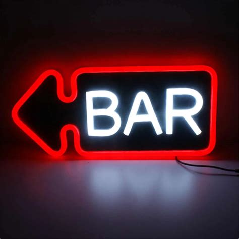 neon bar lights