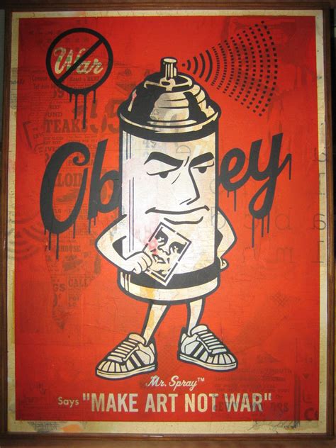 Mr Spray HPM on Wood - The Giant: The Definitive Obey Giant Site | Obey ...