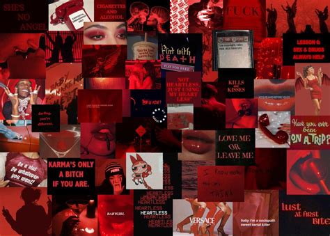 Wallpaper Aesthetic Laptop Red - MarcusMcCutcheon