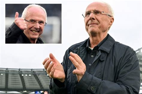 Sven-Goran Eriksson seen for first time after health scare as ex ...