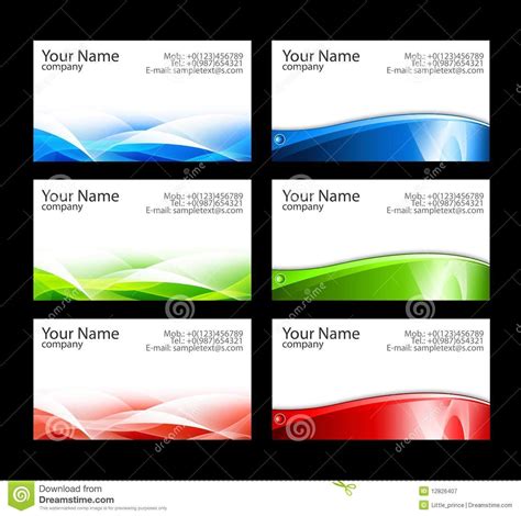 Free Blank Business Card Template Word – Mightyprintingdeals.com