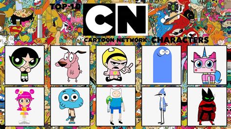 My Top 10 Cartoon Network Characters by DudePivot47 on DeviantArt