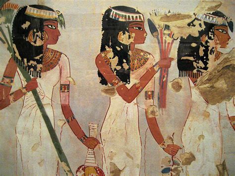 Egyptian Wall Paintings From The New Kingdom | Egyptian Wall… | Flickr