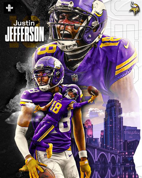 Justin Jefferson | Minnesota Vikings :: Behance