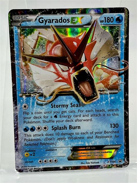 Mavin | Shiny Red Gyarados EX Promo XY106 Pokemon Card 2016 NM