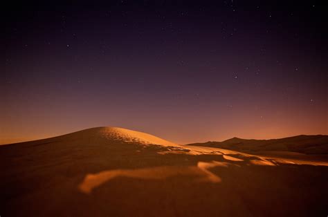 Free Images : landscape, sand, horizon, sky, sunset, night, desert ...