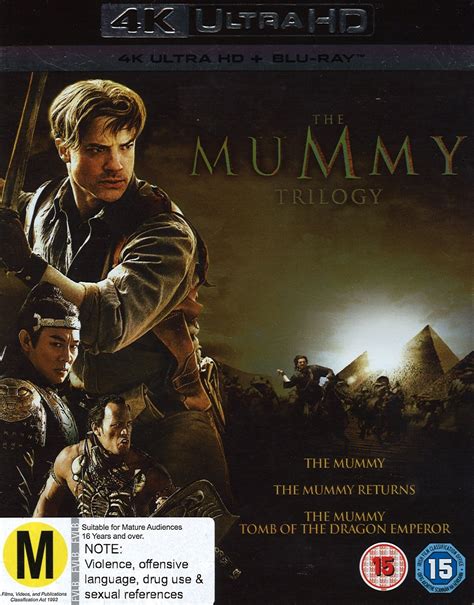 The Mummy Trilogy | Blu-ray, UHD Blu-ray | Buy Now | at Mighty Ape NZ