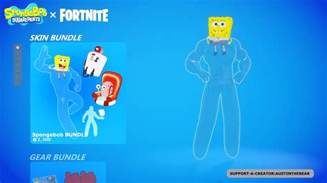 What If Fortnite + Spongebob ITEM SHOP - YouTube